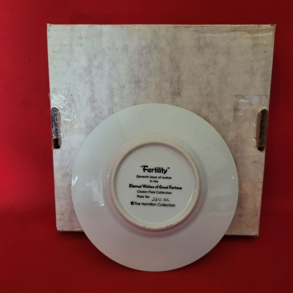 Chokin The Hamilton Collection Eternal Wishes of Good Fortune Fertility Decorati - Picture 5 of 12